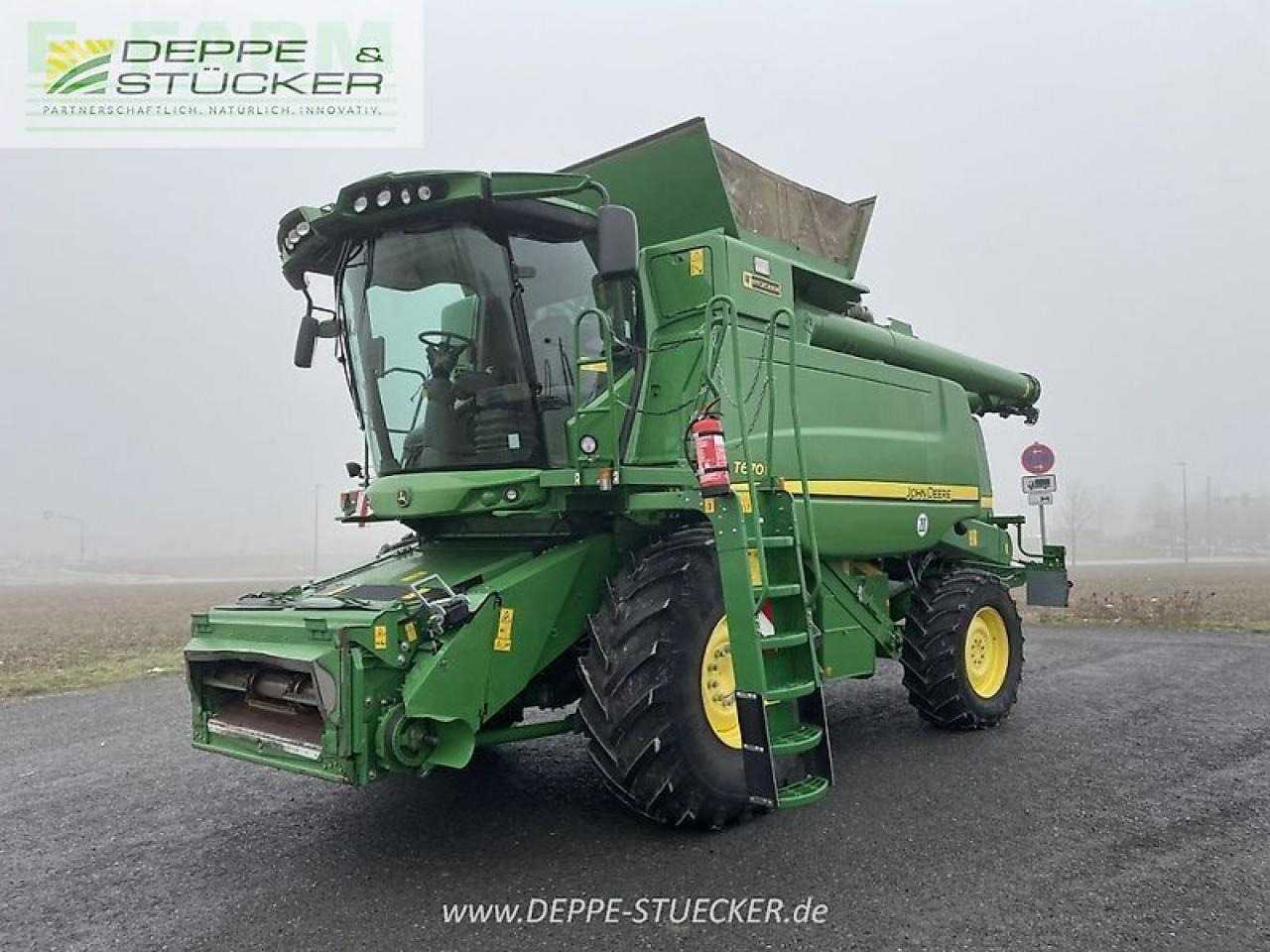 John Deere t670 mit 622r - Labības kombains: foto 1 John Deere t670 mit 622r - Labības kombains: foto 1