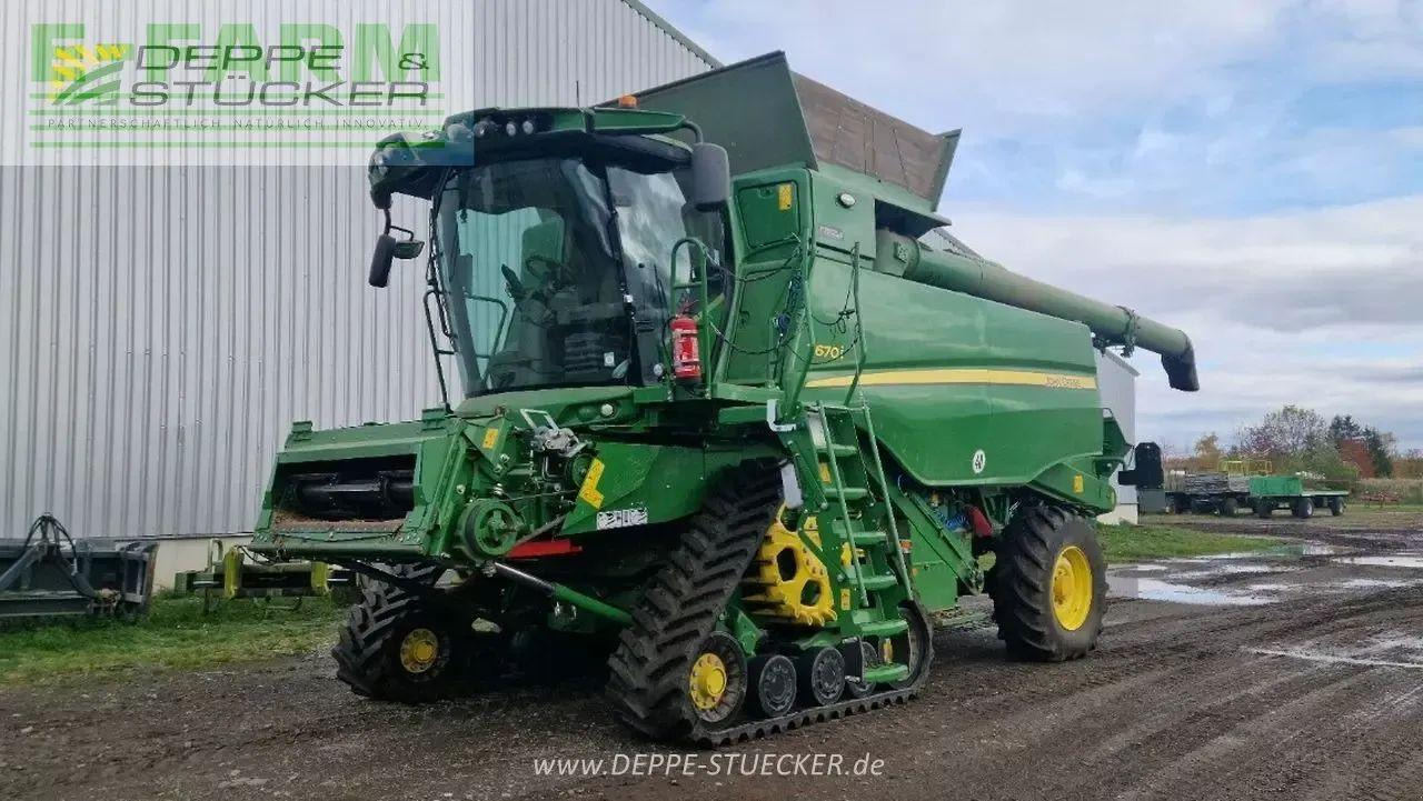 John Deere t670 raupe mit rd30f, sww, pgpp - Labības kombains: foto 1 John Deere t670 raupe mit rd30f, sww, pgpp - Labības kombains: foto 1