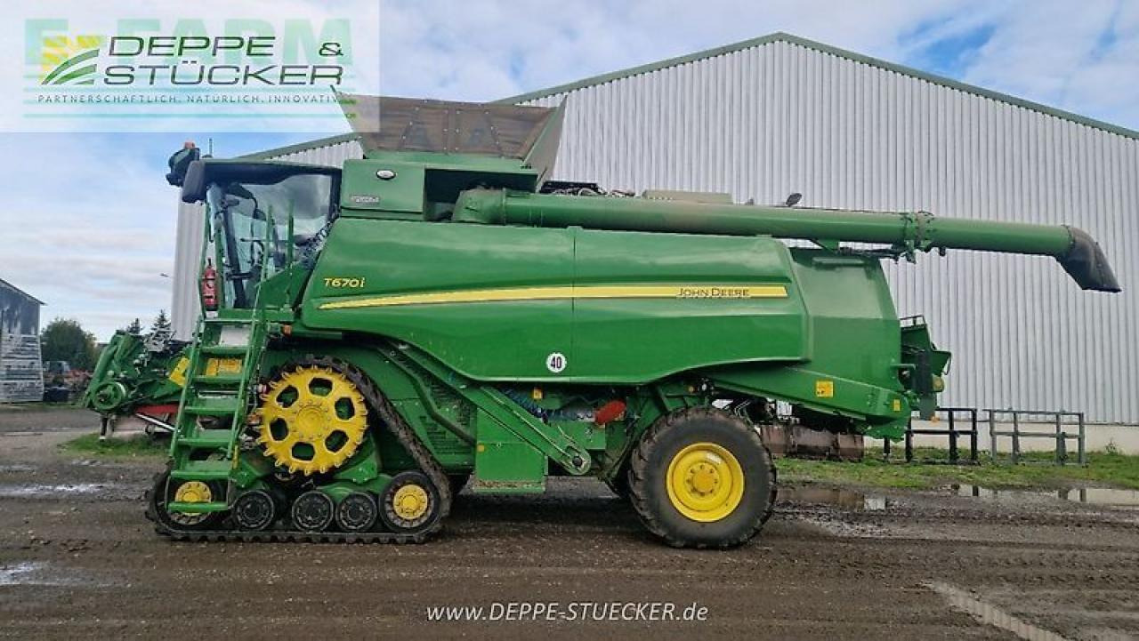John Deere t670 raupe mit rd30f, sww, pgpp - Labības kombains: foto 3 John Deere t670 raupe mit rd30f, sww, pgpp - Labības kombains: foto 3