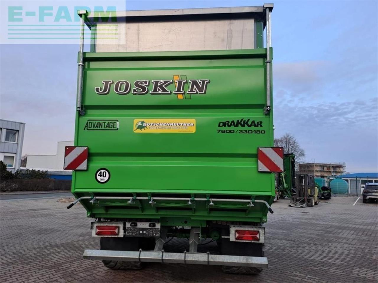 Joskin drakkar 7600/33d180 - Lauksaimniecības piekabe-pašizgāzējs: foto 5 Joskin drakkar 7600/33d180 - Lauksaimniecības piekabe-pašizgāzējs: foto 5
