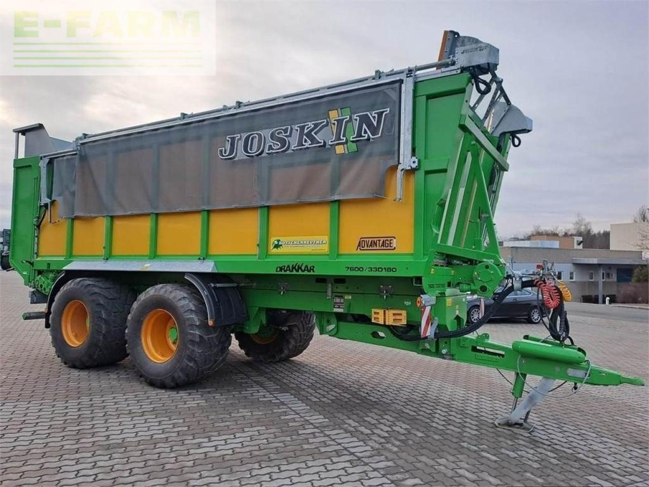 Joskin drakkar 7600/33d180 - Lauksaimniecības piekabe: foto 3 Joskin drakkar 7600/33d180 - Lauksaimniecības piekabe: foto 3