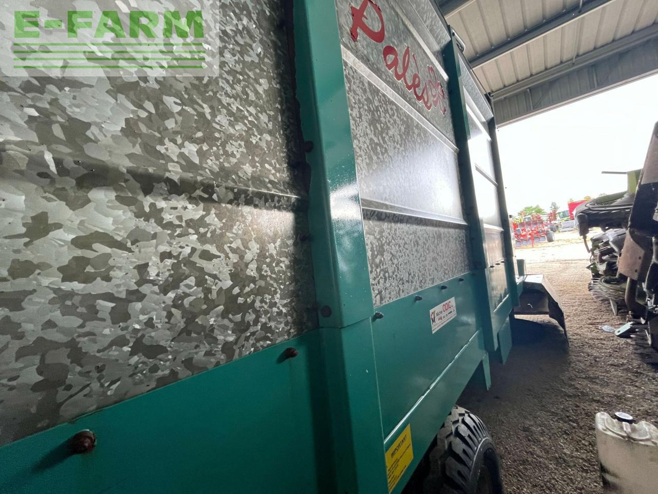 Joskin pales 500 - Fermu aprīkojums: foto 4 Joskin pales 500 - Fermu aprīkojums: foto 4