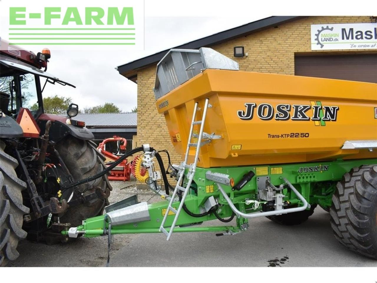Joskin trans - ktp 22/50 6mm hardox - Lauksaimniecības piekabe-pašizgāzējs: foto 5 Joskin trans - ktp 22/50 6mm hardox - Lauksaimniecības piekabe-pašizgāzējs: foto 5