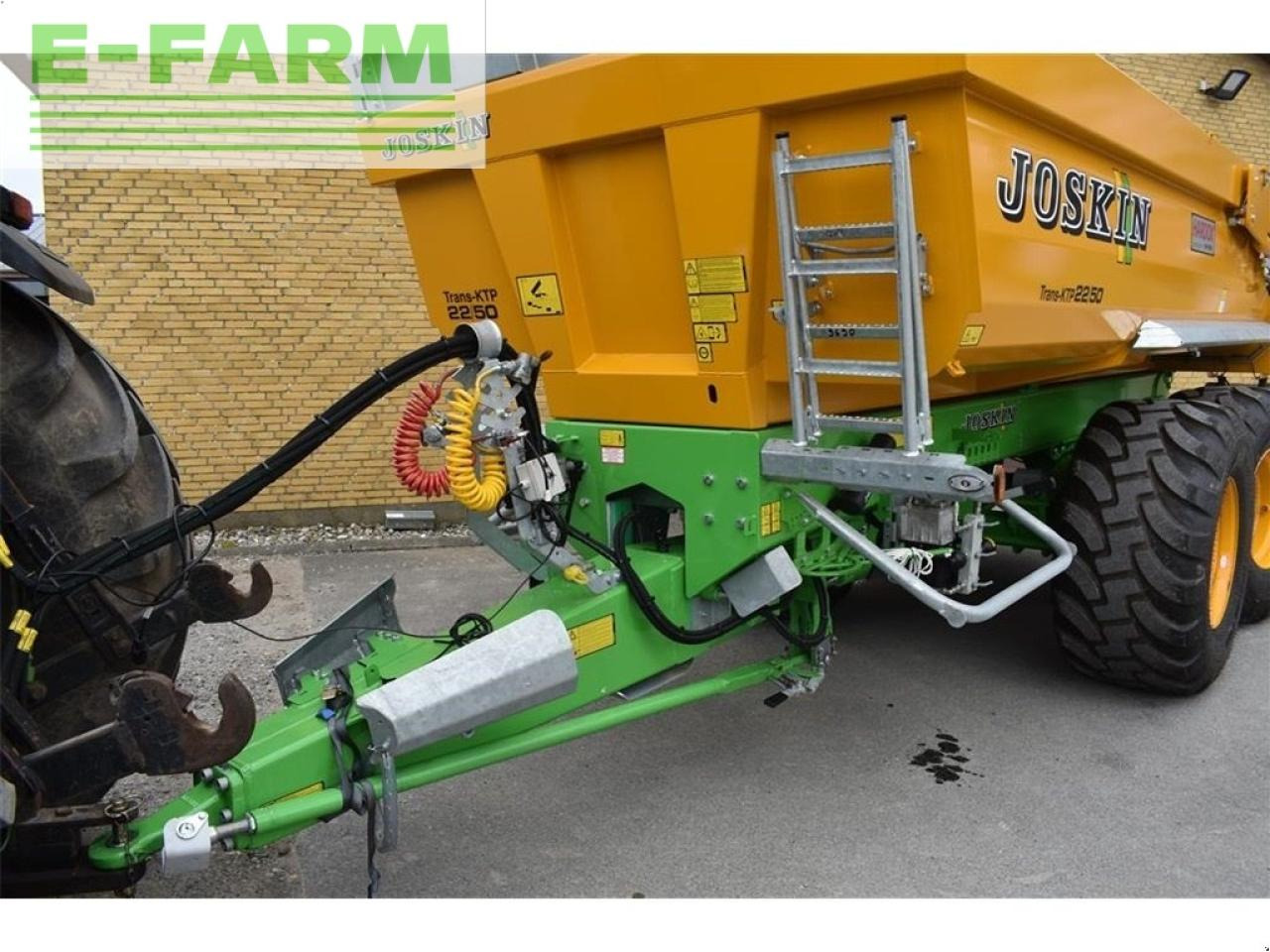 Joskin trans - ktp 22/50 6mm hardox - Lauksaimniecības piekabe-pašizgāzējs: foto 3 Joskin trans - ktp 22/50 6mm hardox - Lauksaimniecības piekabe-pašizgāzējs: foto 3