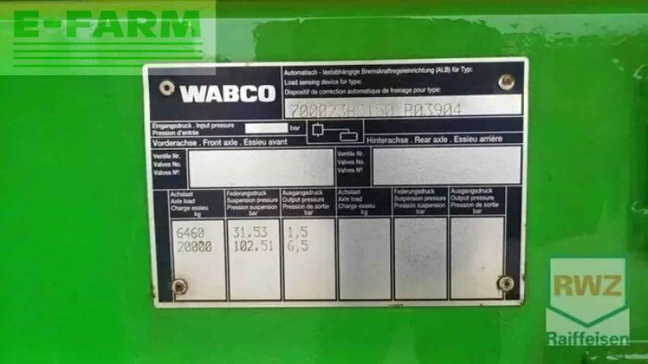 Joskin ** trans _space 7000 -23 bc 150 ** - Lauksaimniecības piekabe-pašizgāzējs: foto 2 Joskin ** trans _space 7000 -23 bc 150 ** - Lauksaimniecības piekabe-pašizgāzējs: foto 2