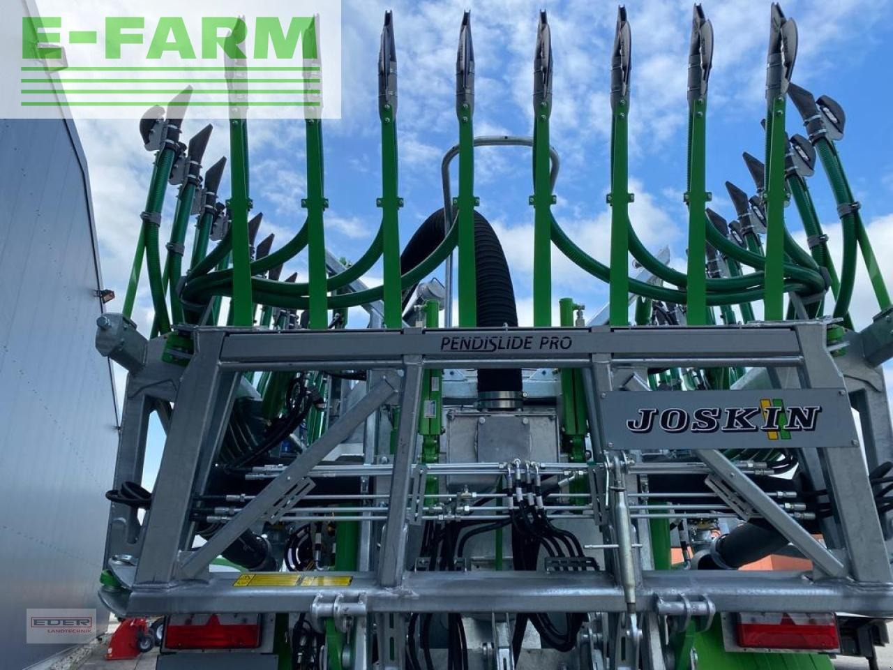 Šķidrmēslu muca Joskin volumetra 14500 d: foto 8