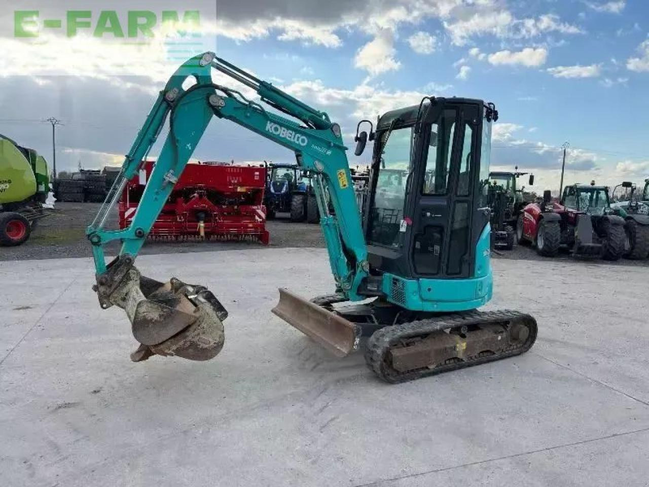Kobelco sk 25 sr-6e - Mini-ekskavators: foto 1 Kobelco sk 25 sr-6e - Mini-ekskavators: foto 1