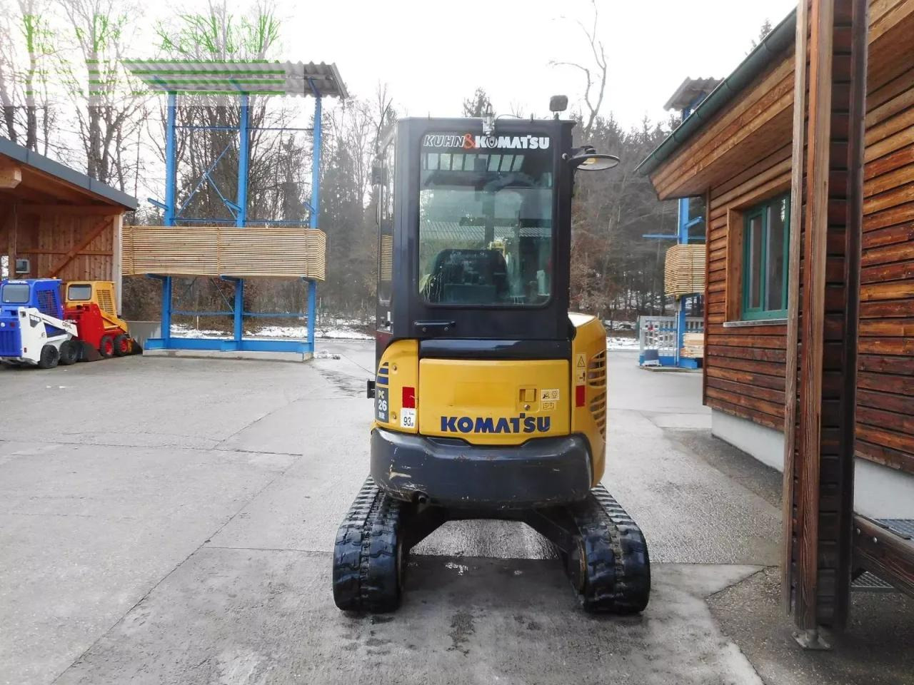 Komatsu pc 26mr-3 ( 2.710kg ) mit powertilt - Mini-ekskavators: foto 3 Komatsu pc 26mr-3 ( 2.710kg ) mit powertilt - Mini-ekskavators: foto 3