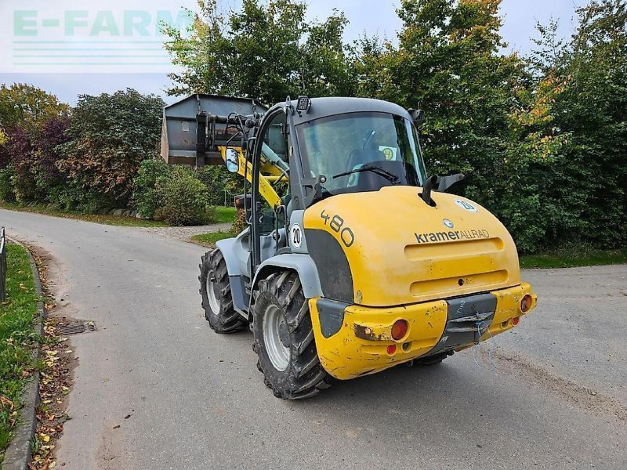 Kramer 480 - Mini-ekskavators: foto 2 Kramer 480 - Mini-ekskavators: foto 2