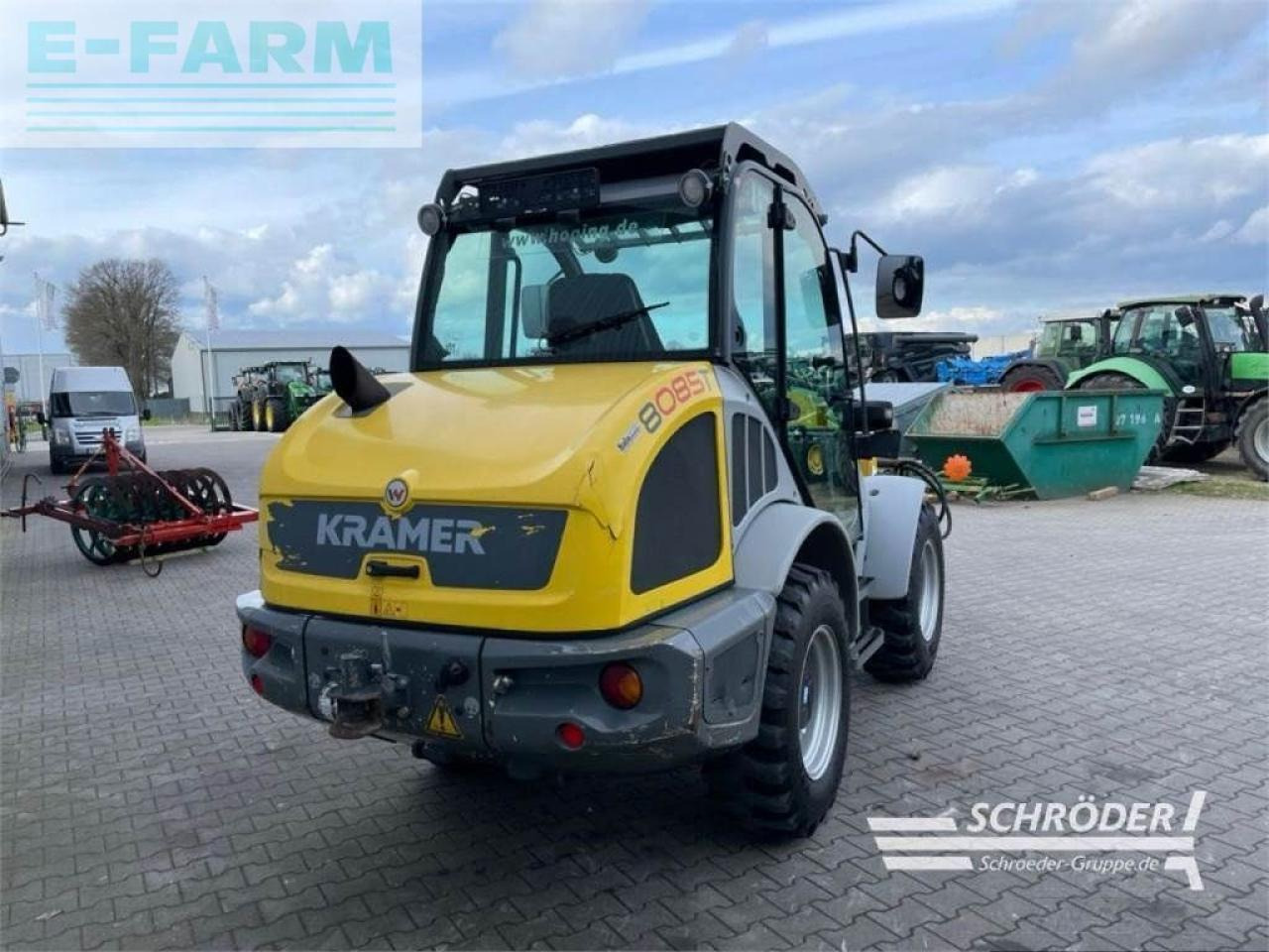 Kramer 8085 t - Mini-ekskavators: foto 3 Kramer 8085 t - Mini-ekskavators: foto 3