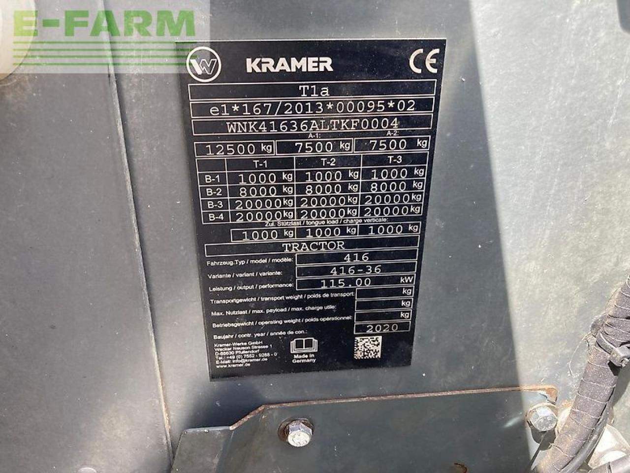 Teleskopiskais iekrāvējs Kramer kt559: foto 22 Teleskopiskais iekrāvējs Kramer kt559: foto 22