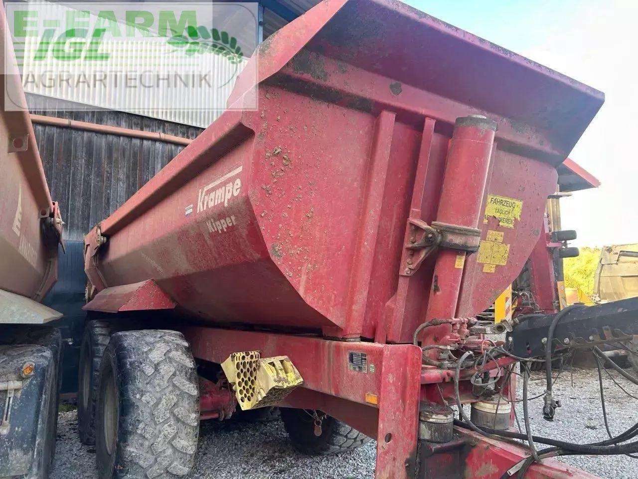 Krampe halfpipe hp 20 - Lauksaimniecības piekabe-pašizgāzējs: foto 4 Krampe halfpipe hp 20 - Lauksaimniecības piekabe-pašizgāzējs: foto 4