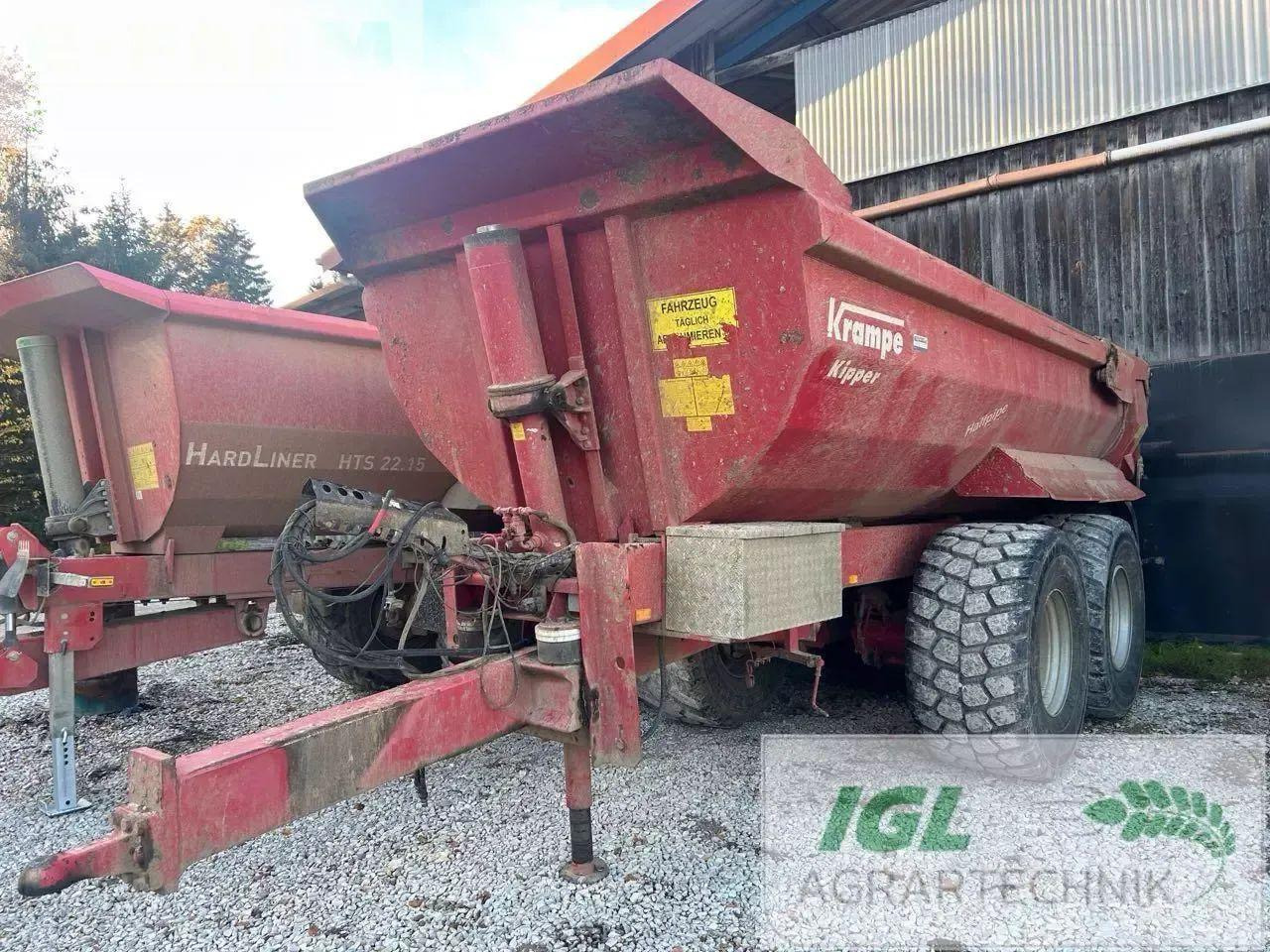 Krampe halfpipe hp 20 - Lauksaimniecības piekabe-pašizgāzējs: foto 3 Krampe halfpipe hp 20 - Lauksaimniecības piekabe-pašizgāzējs: foto 3