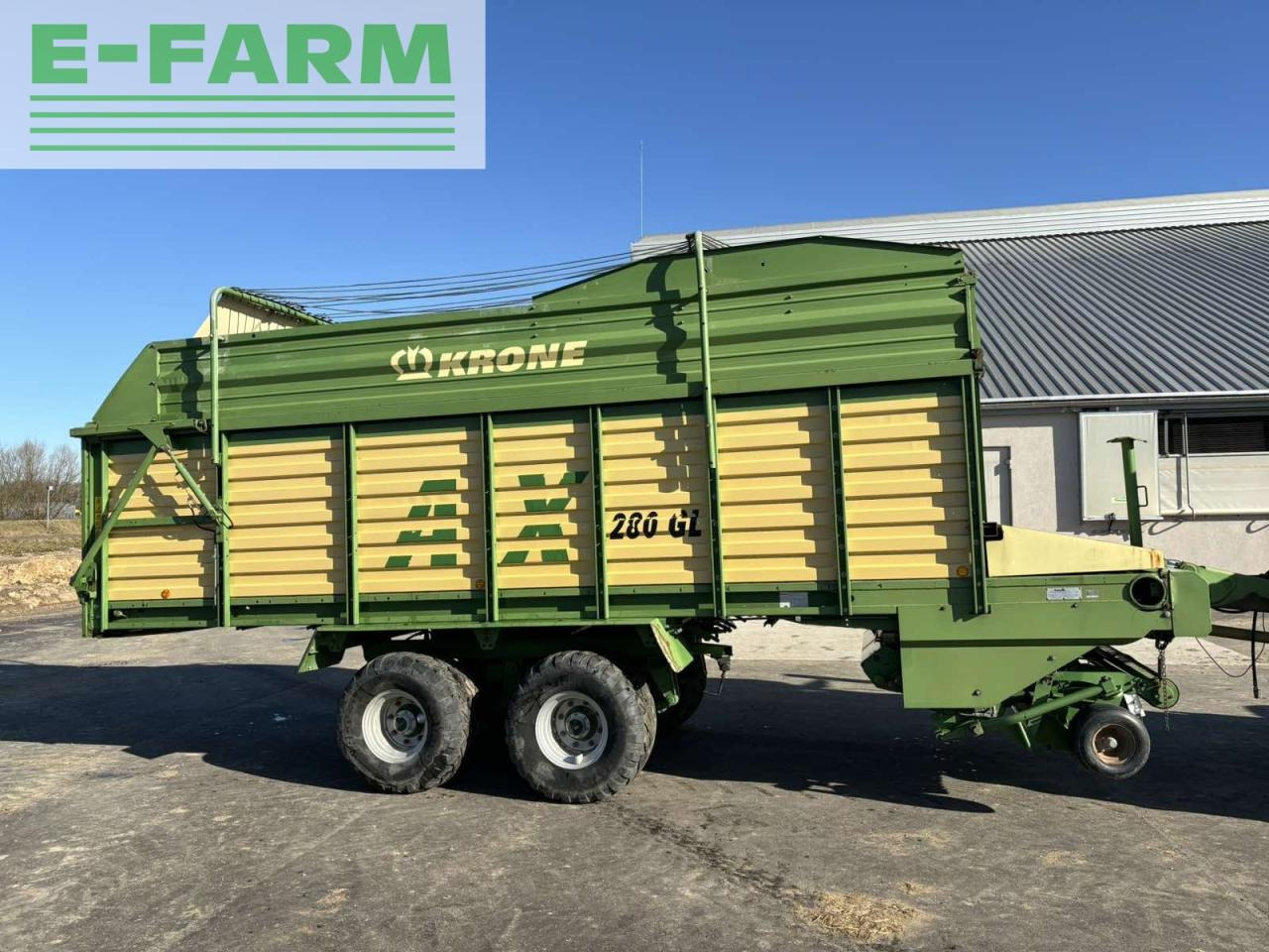 Krone AX 280 GL - Lauksaimniecības piekabe-pašizgāzējs: foto 2 Krone AX 280 GL - Lauksaimniecības piekabe-pašizgāzējs: foto 2