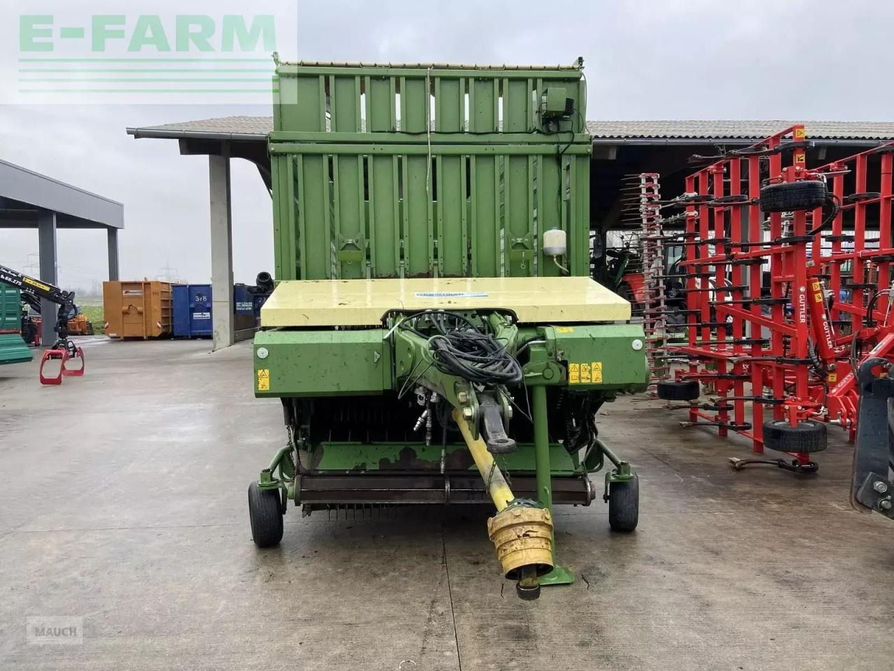 Krone ax 280 gd - Savācējpiekabe: foto 3 Krone ax 280 gd - Savācējpiekabe: foto 3