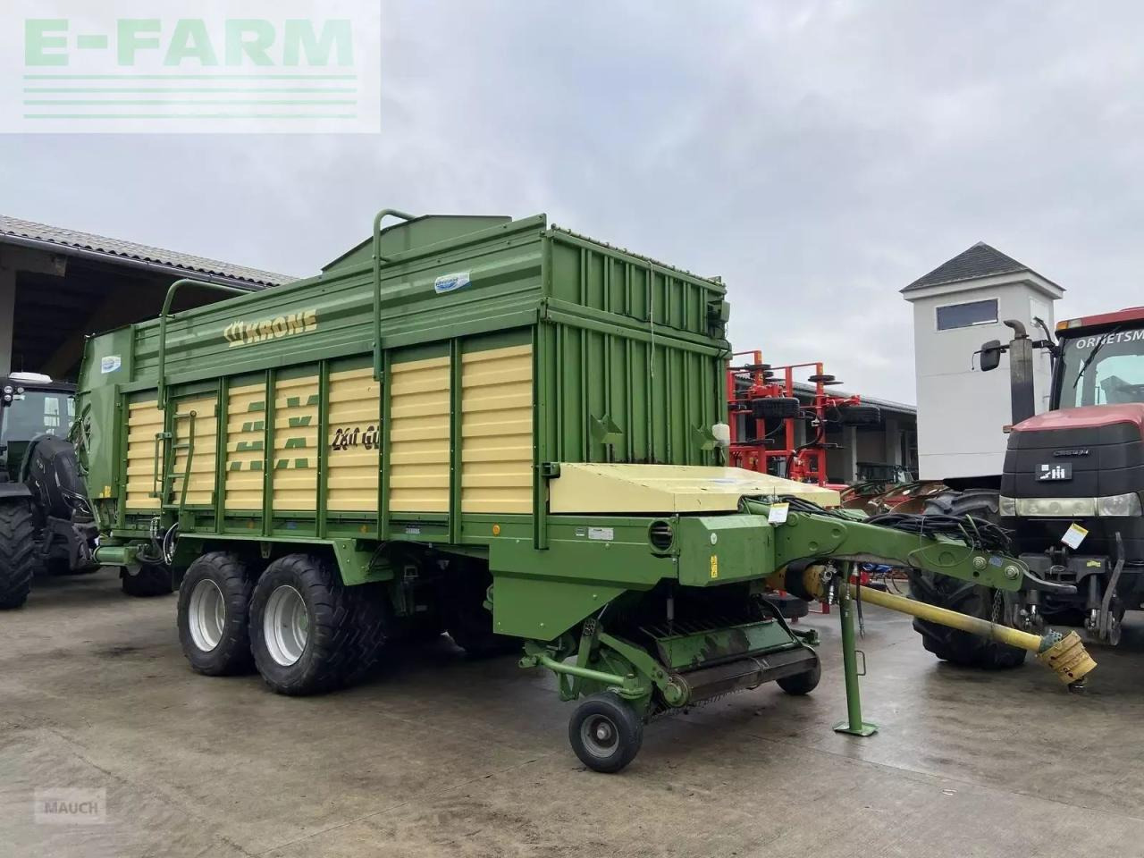 Krone ax 280 gd - Savācējpiekabe: foto 2 Krone ax 280 gd - Savācējpiekabe: foto 2