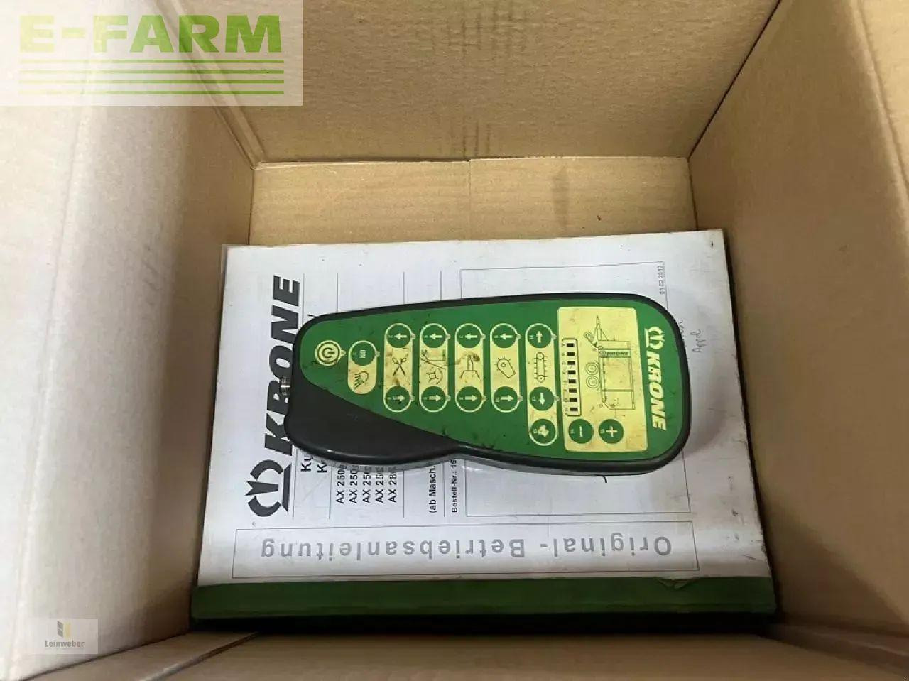 Savācējpiekabe Krone ax 280 gl: foto 10