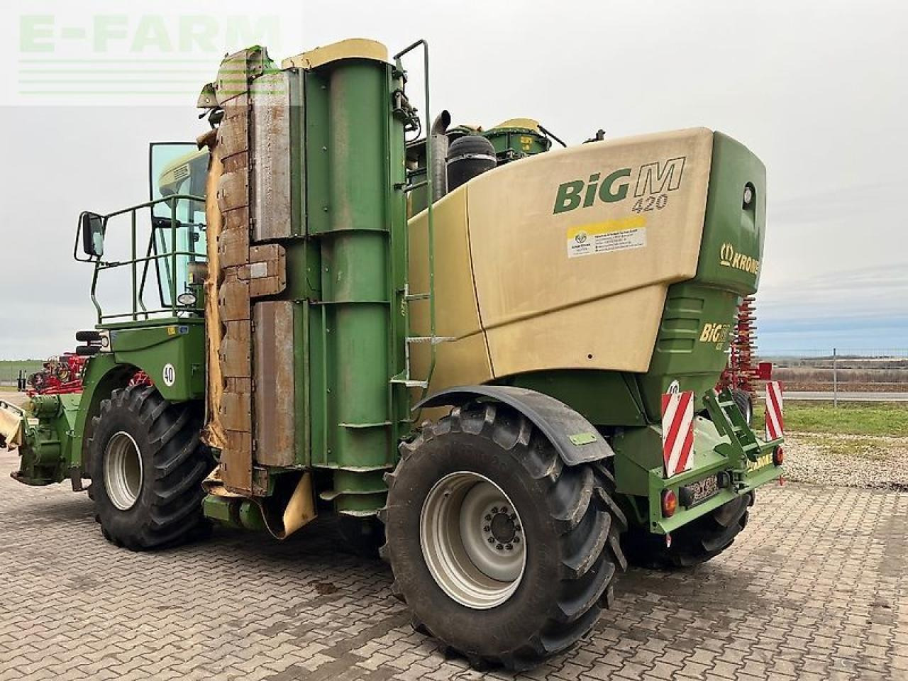 Pļāvējs Krone big m 420: foto 7 Pļāvējs Krone big m 420: foto 7