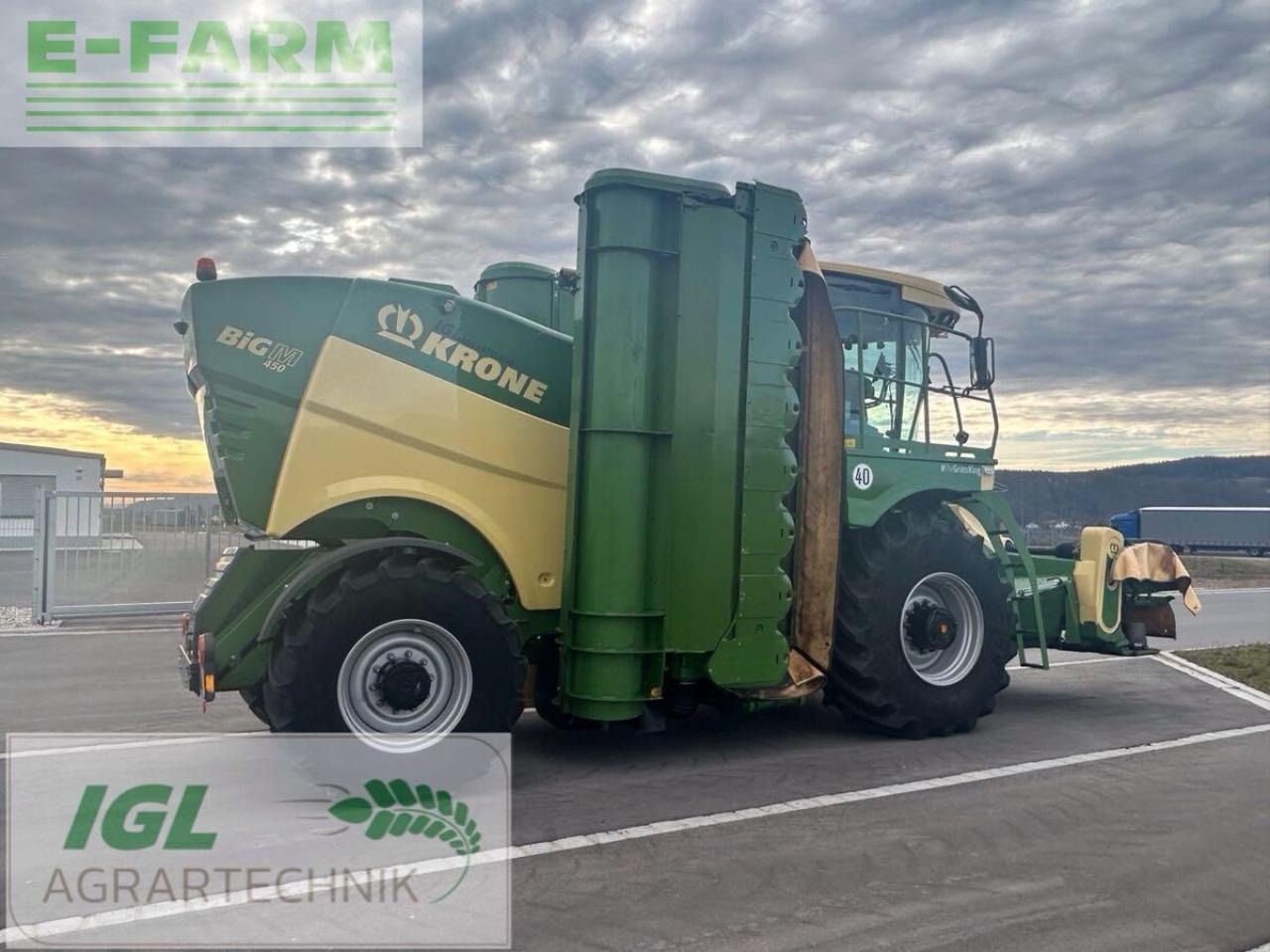 Krone big m 450 cv - Pļāvējs: foto 4 Krone big m 450 cv - Pļāvējs: foto 4