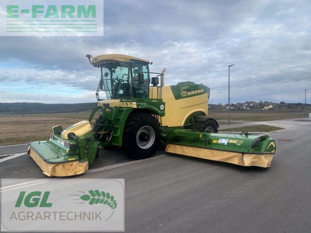 Krone big m 450 cv - Pļāvējs: foto 3 Krone big m 450 cv - Pļāvējs: foto 3