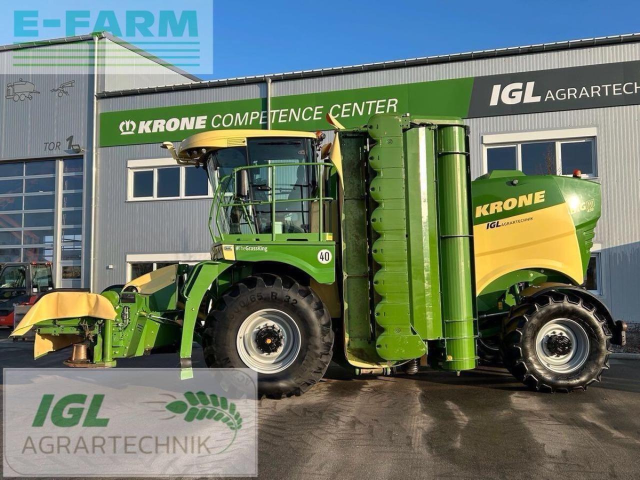 Krone big m 450 cv (stufe v) (bm105-24) - Pļāvējs: foto 3 Krone big m 450 cv (stufe v) (bm105-24) - Pļāvējs: foto 3