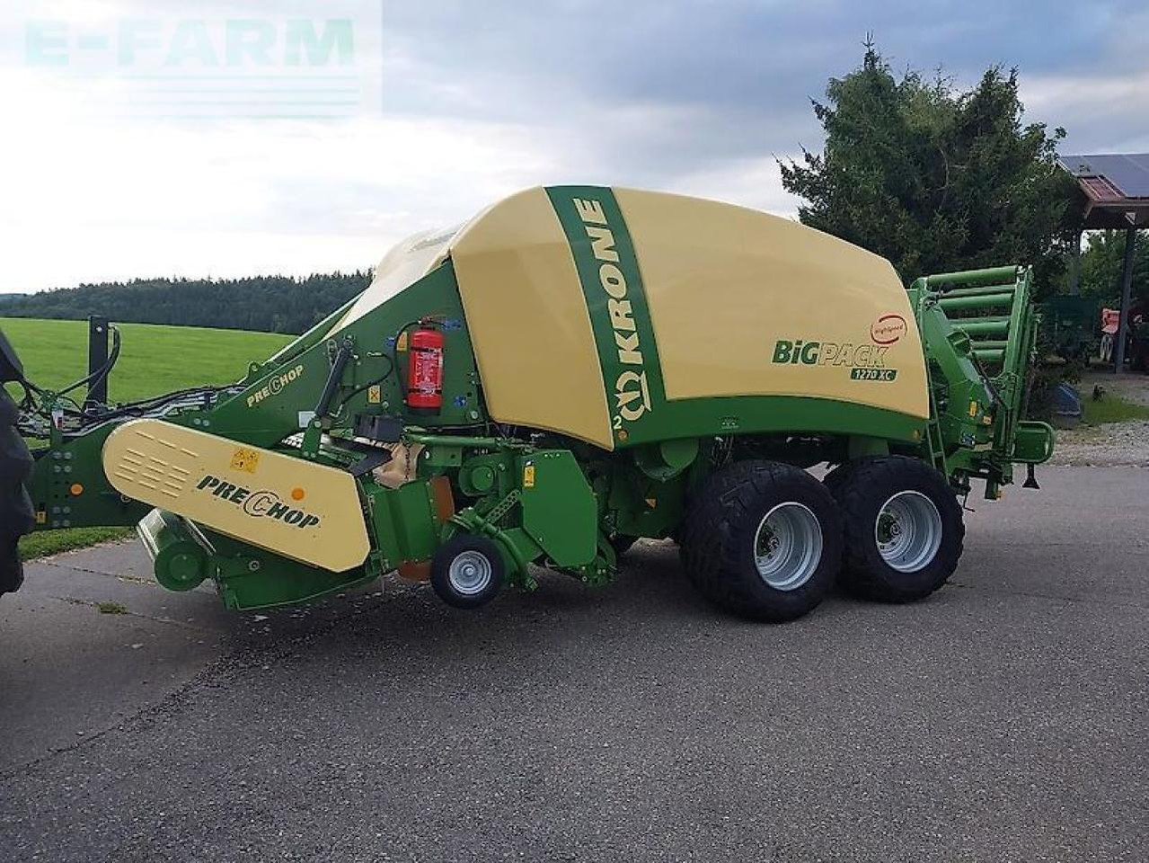 Krone big pack 1270 xc prechop - Kīpu prese: foto 1 Krone big pack 1270 xc prechop - Kīpu prese: foto 1