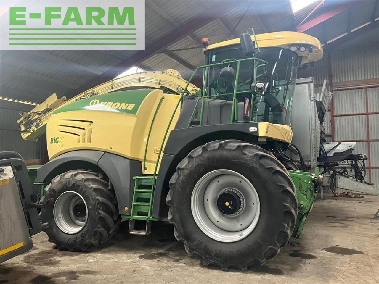 Krone big x 630 - Lopbarības kombaina papildaprīkojums: foto 1 Krone big x 630 - Lopbarības kombaina papildaprīkojums: foto 1