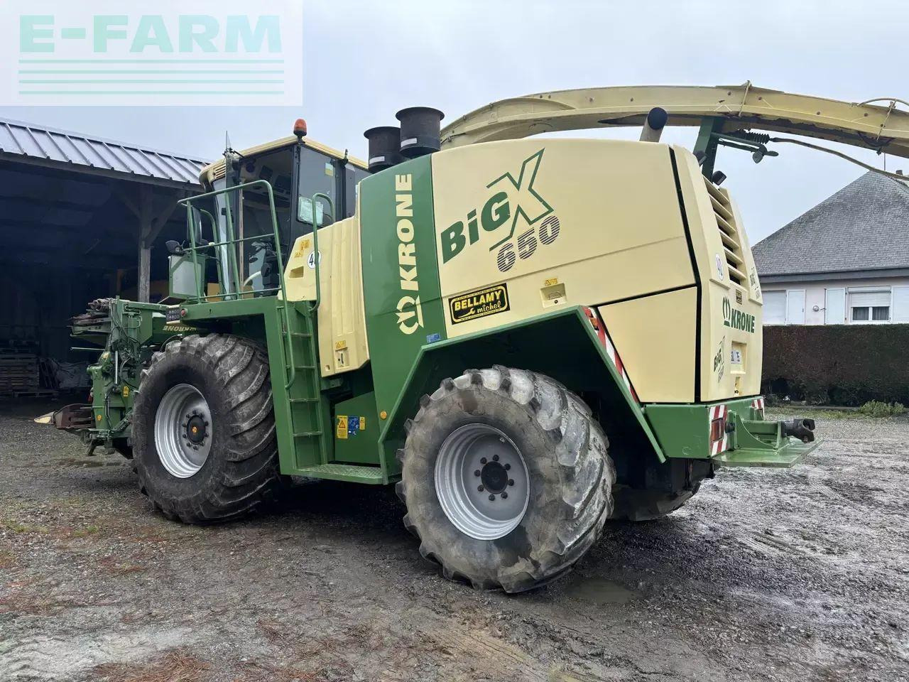 Krone big x 650 - Lopbarības kombains: foto 1 Krone big x 650 - Lopbarības kombains: foto 1