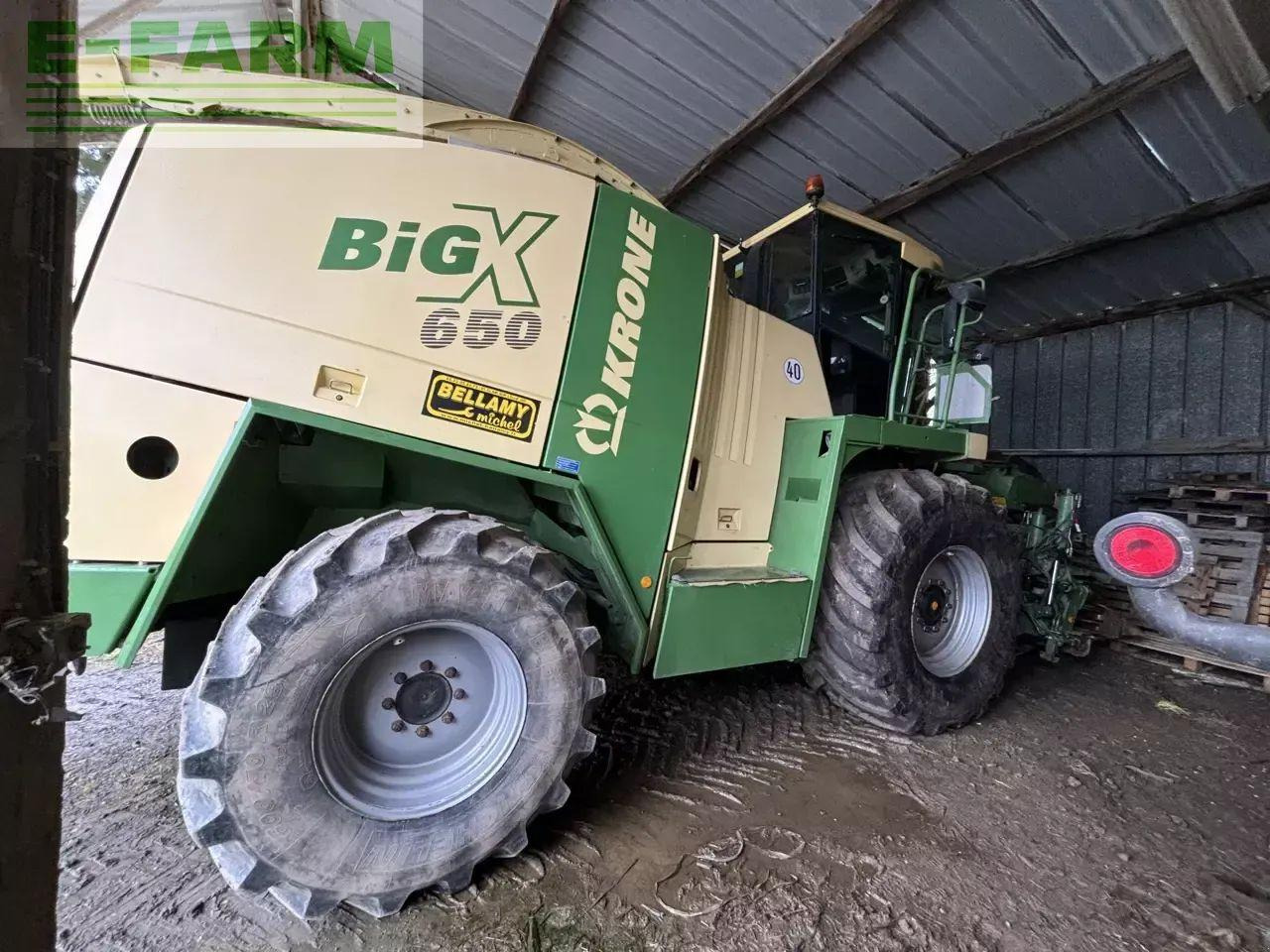 Krone big x 650 - Lopbarības kombains: foto 2 Krone big x 650 - Lopbarības kombains: foto 2