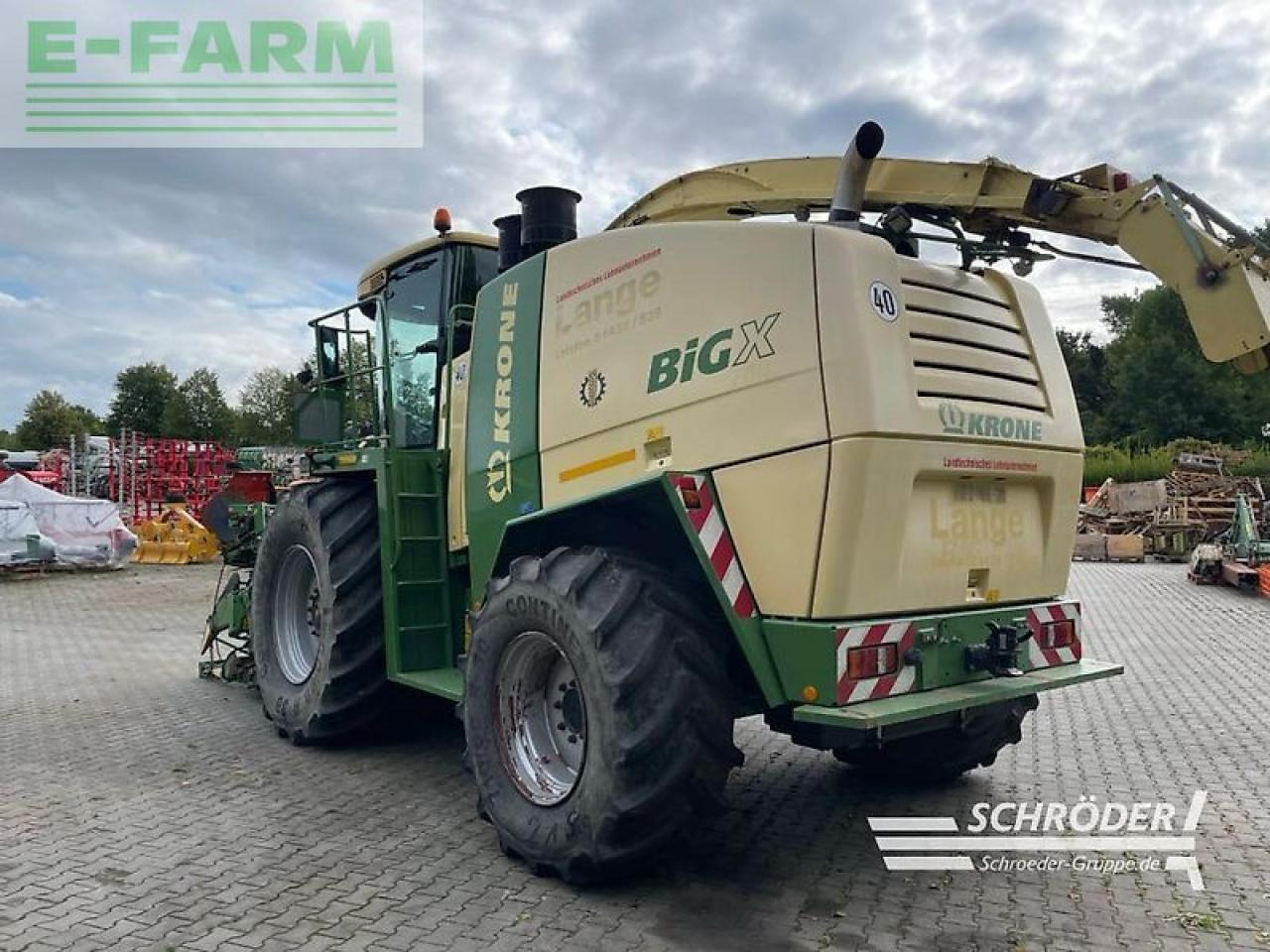 Krone big x 700 + easycollect 903 + easyflow - Lopbarības kombains: foto 4 Krone big x 700 + easycollect 903 + easyflow - Lopbarības kombains: foto 4