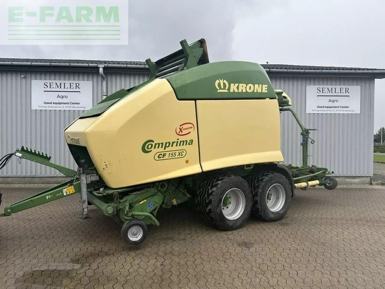 Krone cf155 xc extreme - Kīpu prese: foto 1 Krone cf155 xc extreme - Kīpu prese: foto 1