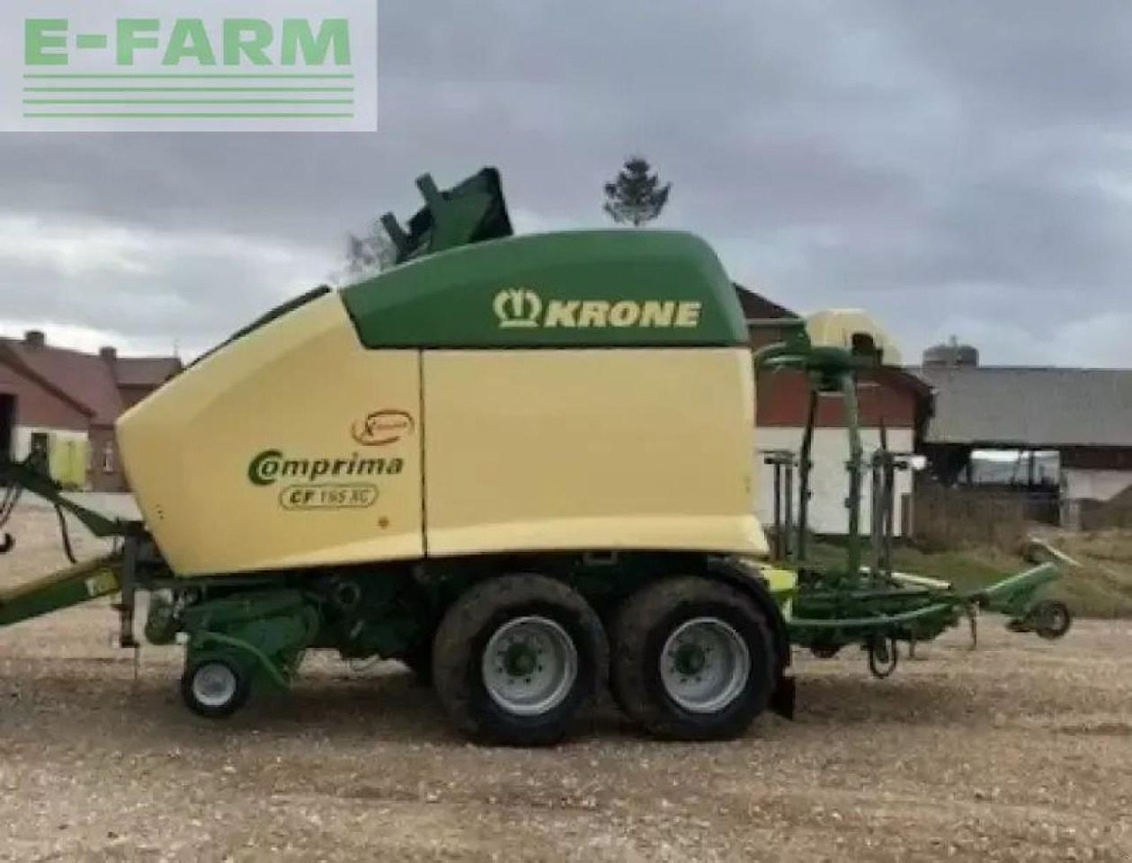 Krone comprima cf 155 - Kīpu prese: foto 1 Krone comprima cf 155 - Kīpu prese: foto 1