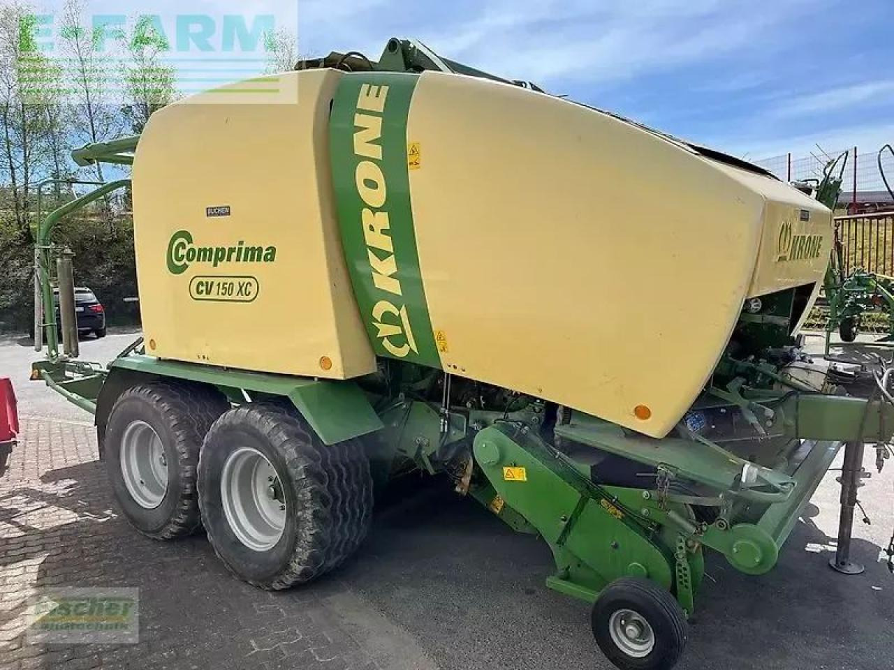 Krone comprima cv 150 xc-17 messer - Kīpu prese: foto 3 Krone comprima cv 150 xc-17 messer - Kīpu prese: foto 3