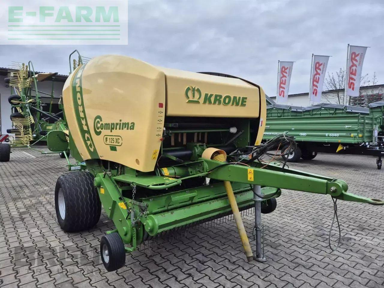 Krone comprima f 125 xc - Kīpu prese: foto 1 Krone comprima f 125 xc - Kīpu prese: foto 1