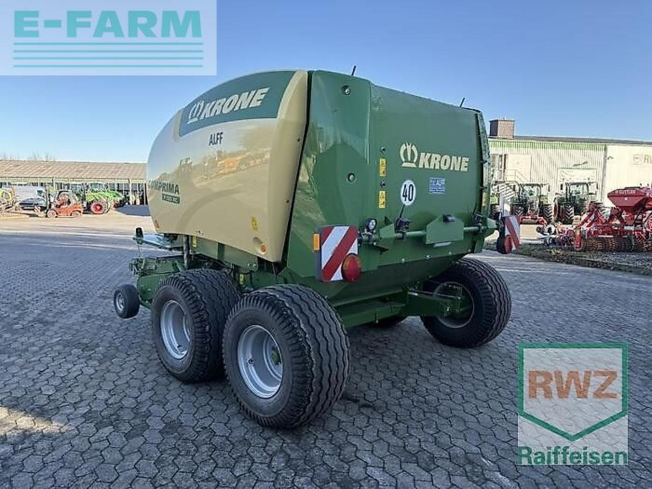 Krone comprima f125 xc - Kīpu prese: foto 3 Krone comprima f125 xc - Kīpu prese: foto 3