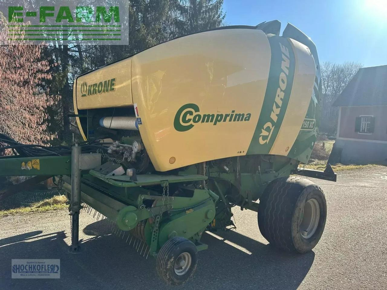 Krone comprima v 150 xc - Kīpu prese: foto 1 Krone comprima v 150 xc - Kīpu prese: foto 1