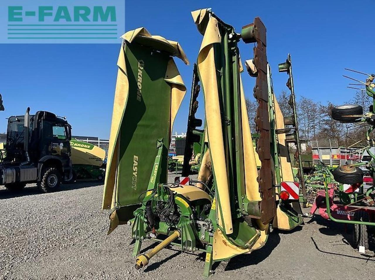 Krone ec b 870 - Pļāvējs: foto 1 Krone ec b 870 - Pļāvējs: foto 1