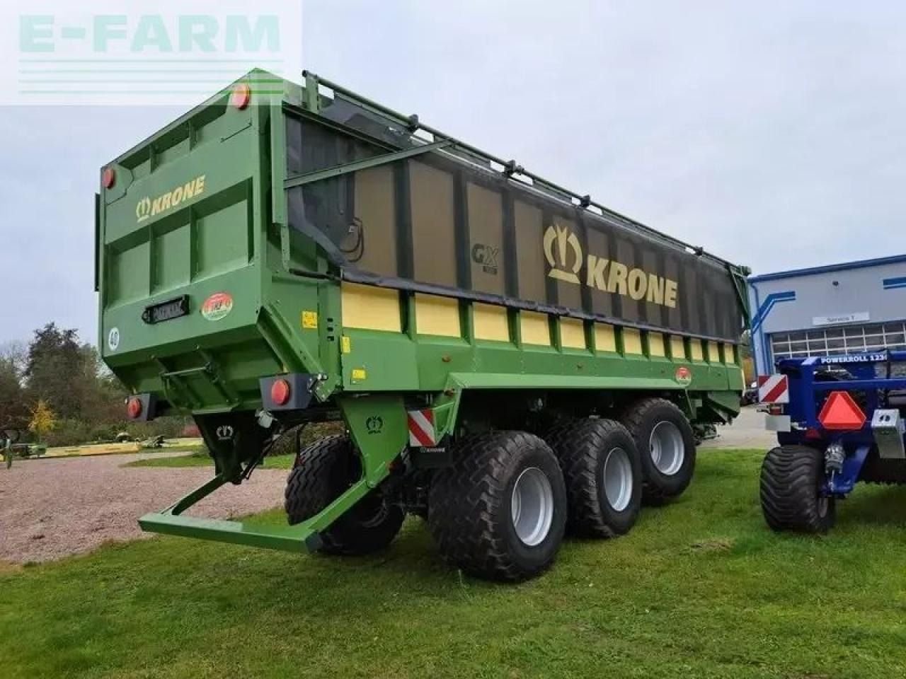Krone gx 520 - Lauksaimniecības piekabe-pašizgāzējs: foto 4 Krone gx 520 - Lauksaimniecības piekabe-pašizgāzējs: foto 4