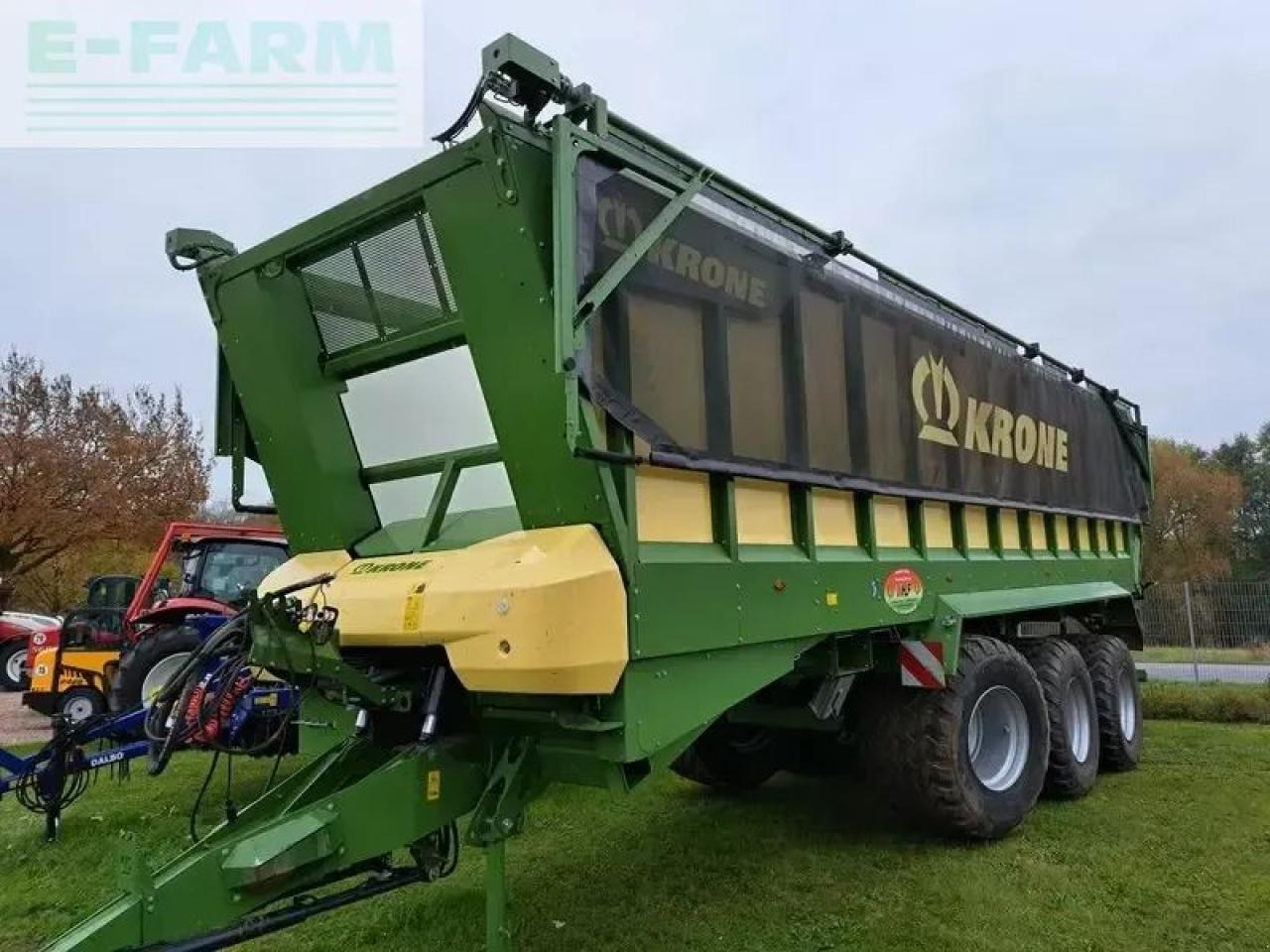 Krone gx 520 - Lauksaimniecības piekabe-pašizgāzējs: foto 1 Krone gx 520 - Lauksaimniecības piekabe-pašizgāzējs: foto 1