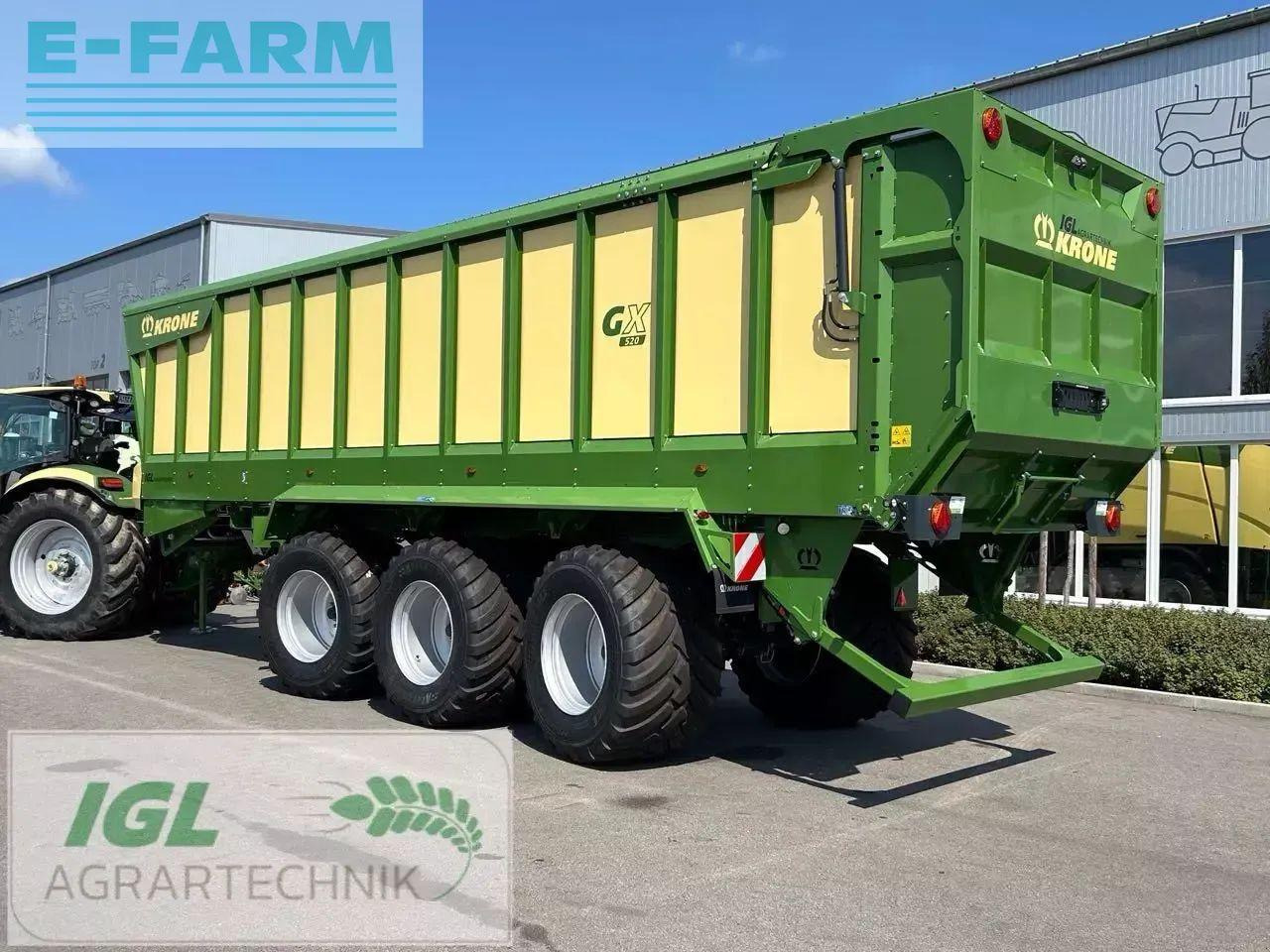 Krone gx 520 (tt801-30) - Lauksaimniecības piekabe-pašizgāzējs: foto 3 Krone gx 520 (tt801-30) - Lauksaimniecības piekabe-pašizgāzējs: foto 3