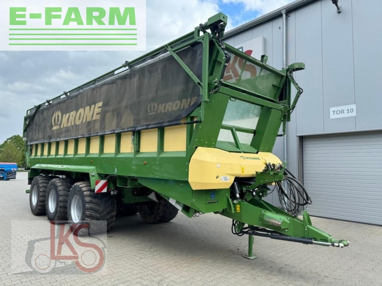Krone gx 520 universal-transportwagen - Lauksaimniecības piekabe-pašizgāzējs: foto 1 Krone gx 520 universal-transportwagen - Lauksaimniecības piekabe-pašizgāzējs: foto 1