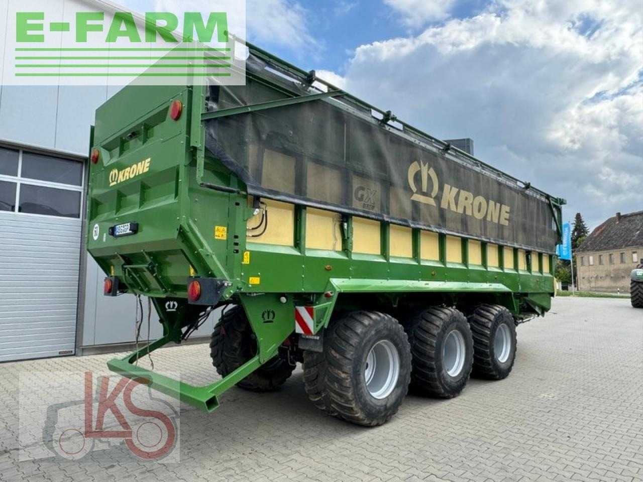 Krone gx 520 universal-transportwagen - Lauksaimniecības piekabe-pašizgāzējs: foto 3 Krone gx 520 universal-transportwagen - Lauksaimniecības piekabe-pašizgāzējs: foto 3