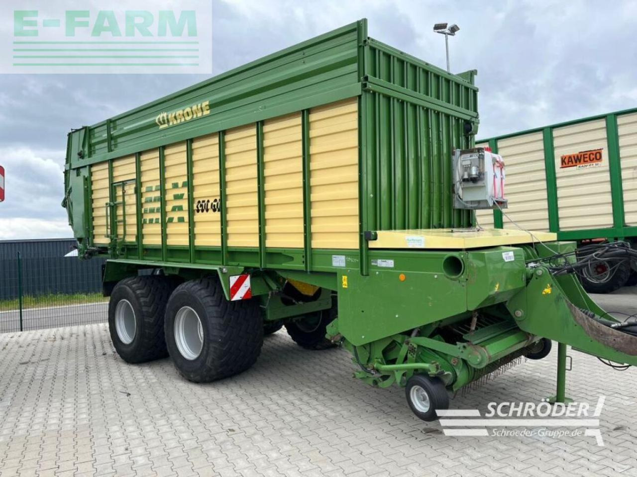 Krone mx 350 gd - Lauksaimniecības piekabe-pašizgāzējs: foto 5 Krone mx 350 gd - Lauksaimniecības piekabe-pašizgāzējs: foto 5