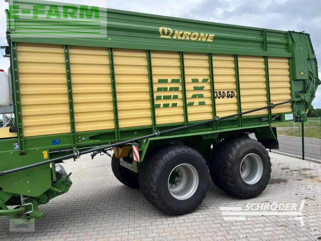 Krone mx 350 gd - Savācējpiekabe: foto 4 Krone mx 350 gd - Savācējpiekabe: foto 4