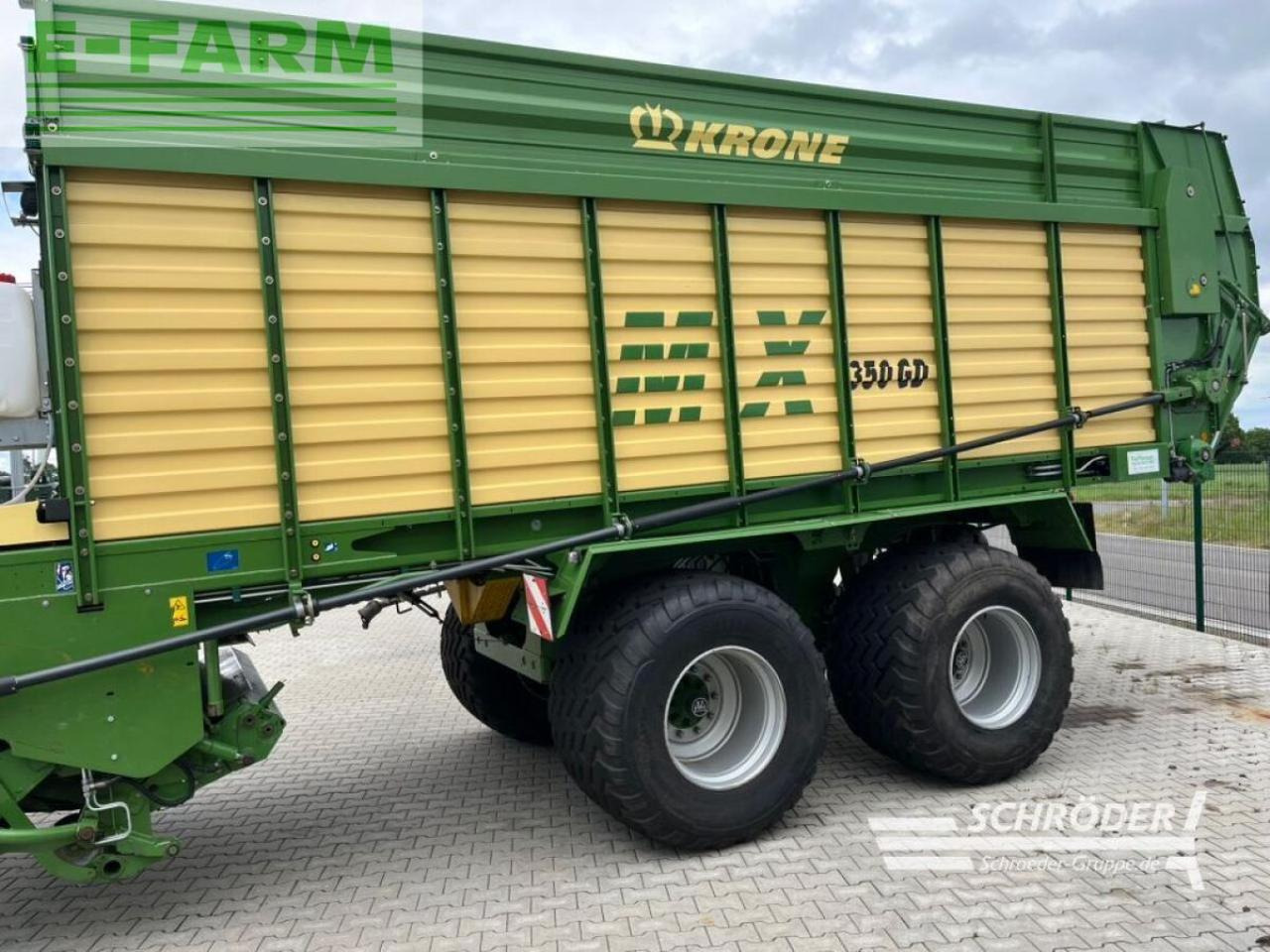Krone mx 350 gd - Lauksaimniecības piekabe-pašizgāzējs: foto 4 Krone mx 350 gd - Lauksaimniecības piekabe-pašizgāzējs: foto 4