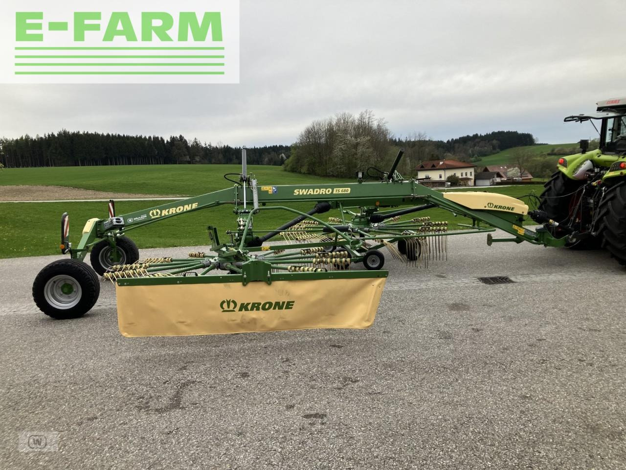Vālotājs/ Ārdītājs Krone swadro ts 680: foto 13