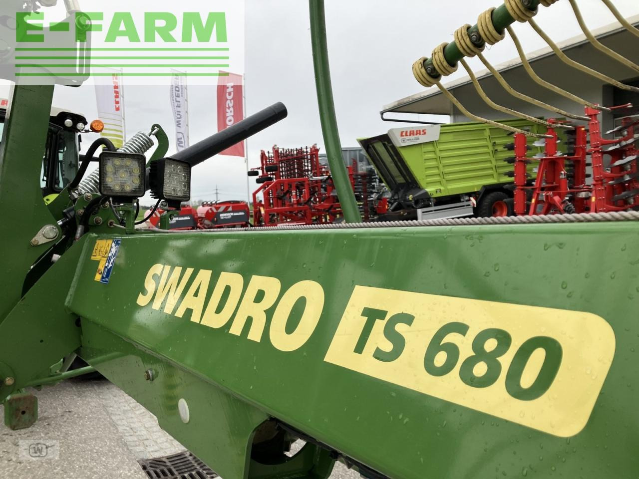 Vālotājs/ Ārdītājs Krone swadro ts 680: foto 27