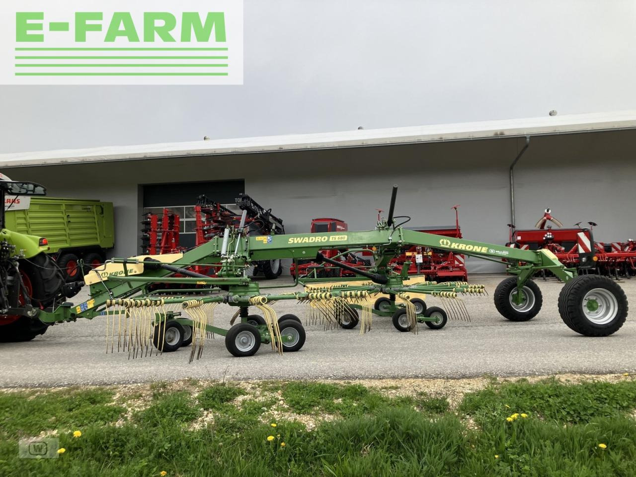 Vālotājs/ Ārdītājs Krone swadro ts 680: foto 9