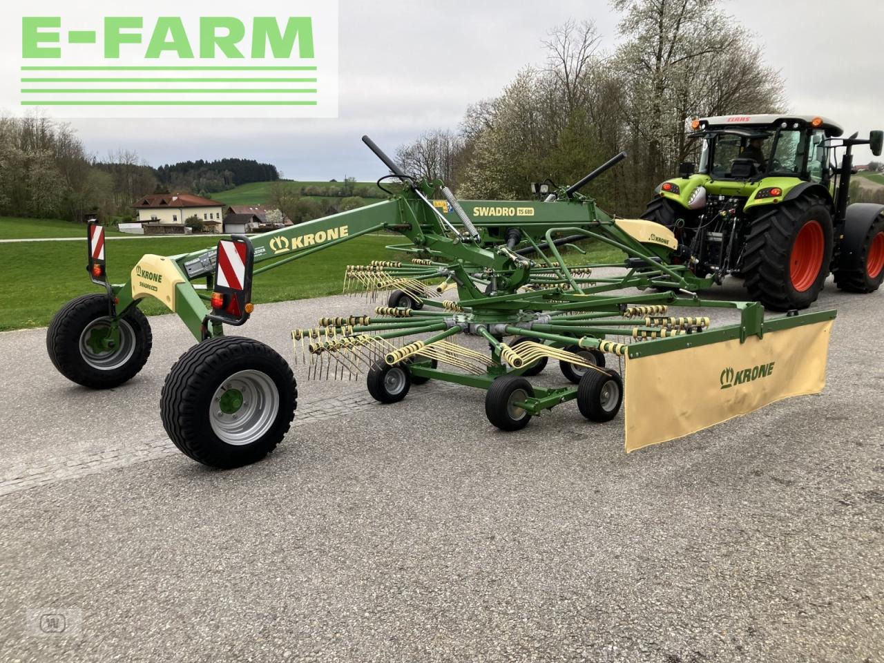 Vālotājs/ Ārdītājs Krone swadro ts 680: foto 12