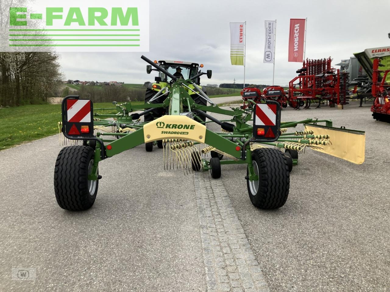 Vālotājs/ Ārdītājs Krone swadro ts 680: foto 11